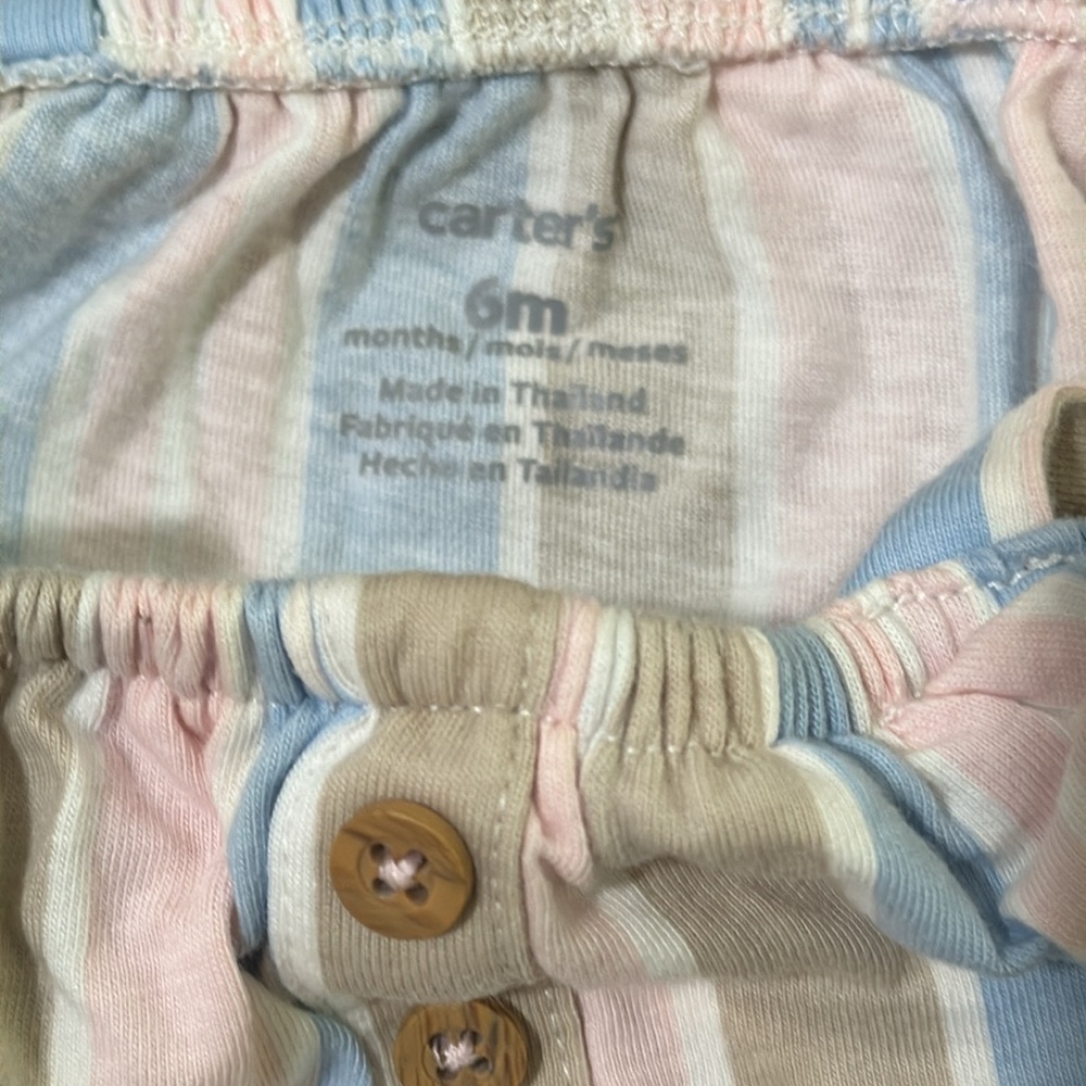 Carter’s Striped Romper - Picture 3 of 4